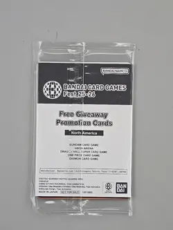 SEALED TCG Bandai Card Games Fest 25-26 Promo PACK-Gundam,OP Luffy, DBZ, Digimon - Image 2