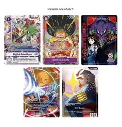 SEALED TCG Bandai Card Games Fest 25-26 Promo PACK-Gundam,OP Luffy, DBZ, Digimon - Image 3