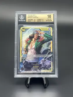 One Piece - English - Paramount War - KUZAN SEC - BGS PRISTINE 10 - Image 1