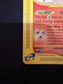 Arcanine 2/147 Pokemon Card TCG Aquapolis Rare - Image 5