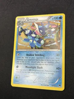 Greninja 40/122 - XY Breakpoint Non Holo Rare Pokemon Card - LP - Image 2