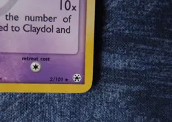 Pokemon Claydol 2/101 EX Hidden Legends reverse Holo TCG WOTC card - Image 4
