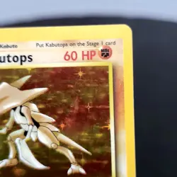 Kabutops 9/62 Fossil Holo Rare Unlimited WOTC Vintage Pokemon TCG Card NM - Image 4