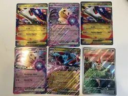 Pokemon 6-Card Lot : OVERSIZED Jumbo Ultra RARE Cards! - Image 1