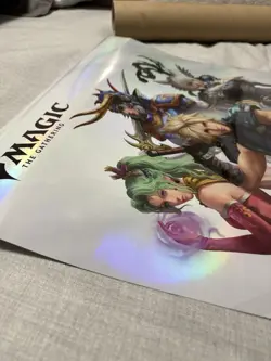MTG Final Fantasy Foil Promo Poster All Commanders - Image 5