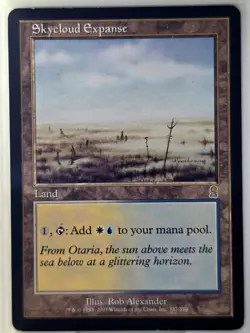 Skycloud Expanse 327/350 Vintage Magic: The Gathering Odyssey MP - Image 1
