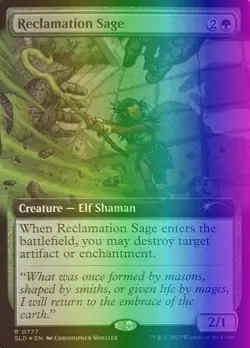 MTG Reclamation Sage (777/3004) Secret Lair Drop Series NM FOIL - Image 1