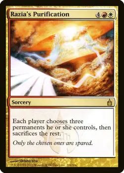 MTG Razia's Purification (224/306) Ravnica City of Guilds MP - Image 1