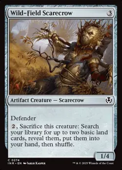 MTG Magic the Gathering Wild-Field Scarecrow (274/612) Innistrad Remastered LP - Image 1