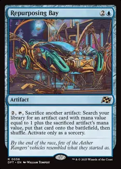 MTG Magic the Gathering Repurposing Bay (56/568) Aetherdrift NM - Image 1