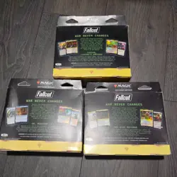 Magic: The Gathering Commander Deck - 3 Sets Fallout Decks Brand New Sealed - Image 3