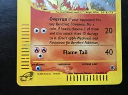 Pokemon Base Set Expedition #.26/165 Holo RAPIDASH never played - Image 3