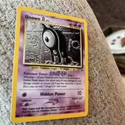 Pokemon TCG Unown [A] 14/75 Neo Discovery Holo Rare Unlimited NM/LP+ - Image 4