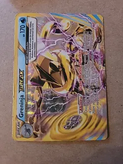 Pokemon XY Breakpoint 2016 Greninja Break 41/122 Rare Holo - Image 1