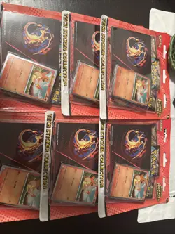 Pokemon’s Ascended Heroes Mega Evolutions Tech Stickers Charmander Set of 8 - Image 3