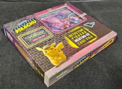 POKEMON Detective Pikachu MEWTWO GX Case File Box NICE! - Image 3