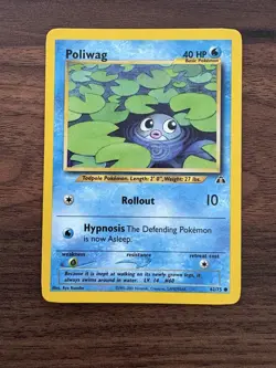 Pokemon - Poliwag - Neo Discovery - 62/75 - LP - Image 1