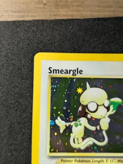 Pokemon TCG Smeargle Neo Discovery Holo 11/75 LP+ SWIRL - Image 2