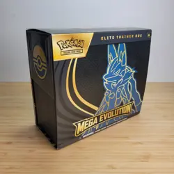 BOXES & INSERTS ONLY - Pokemon TCG Mega Evolution Elite Trainer Box - 2 Boxes - Image 2