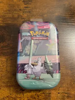 POKEMON TCG Galar Power Galarian Sirfetch''d Mini Tin - Image 1