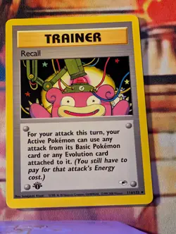 Recall 116/132 Gym Challenge 1st LP Pokemon - Image 1