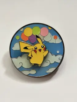 Pokemon Flying & Surfing Pikachu Collector’s Pin Celebrations 25th Anniversary - Image 2