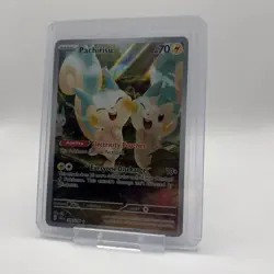 Pokemon TCG Pachirisu 208/198 Scarlet & Violet Full Art Illustration Rare - MINT - Image 1