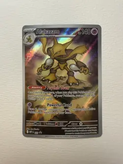 Pokemon TCG Alakazam 009 Holofoil Promo ME: Mega Evolution Promo - Image 1
