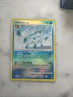 Pokemon TCG Glaceon Majestic Dawn Reverse Holo Rare 20/100 Platinum - Image 1
