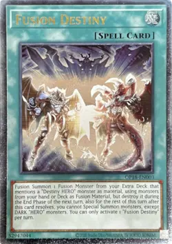 Fusion Destiny [OP18-EN003] Ultimate Rare Lightly Played Unlimited - Image 1