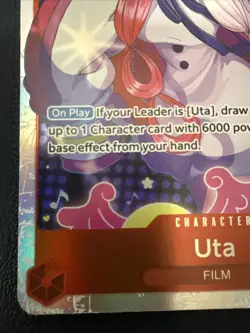 One Piece TCG - Uta PRERELEASE ENGLISH EB03-003 HEROINES SR - Near Mint - Image 4