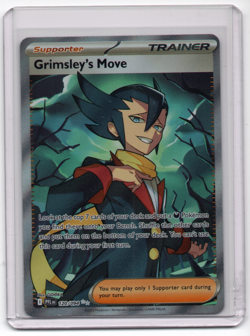 Grimsley's Move Ultra Rare 120/94 Card - Phantasmal Flames Set - Pack Fresh - Image 1