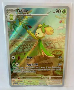Dolliv 200/198 Illustration Rare Card - Scarlet & Violet Set - Pack Fresh - Image 1