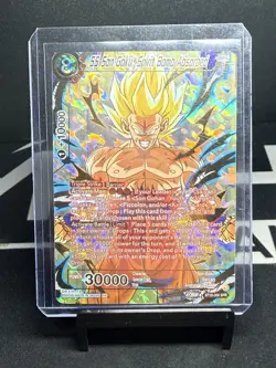 SS SON GOKU SPIRIT BOMB ABSORBED BT19-008 SPR Fighters Ambition NM Card DBS CCG - Image 1