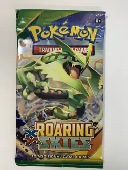 Pokemon XY Roaring Skies Rayquaza Booster 10 Pack Sealed Trading Cards - Image 1