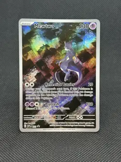 Mewtwo 052 SV: Scarlet & Violet Black Star Promo Card Holo - Image 1