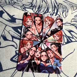 ONE PIECE Nami Sexy Goddess Waifu Anime Doujin Card Signature Card - Image 5
