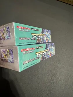 Stellar Miracle sv7 Pokemon Card Booster Box x2 Japanese NEW shrink - Image 3