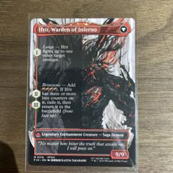 MTG Final Fantasy English Clive, Ifrit's Dominant Borderless 0318 Non-Foil - Image 2