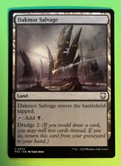 Dakmor Salvage Commander: Modern Horizons 3 **BOGO - Buy One Get One Free!** - Image 1