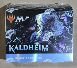 MTG 1x Kaldheim: Collector Booster Box New Sealed - Image 1