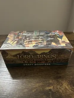 Magic the Gathering: Lord of the Rings: Tales of Middle-earth Draft Booster Box 195166204932 - Image 1
