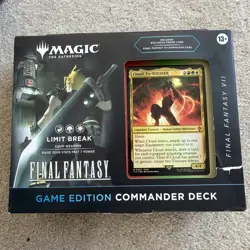 FFVII Video Game Edition Limit Break Commander Deck Final Fantasy FIN MTG - Image 3