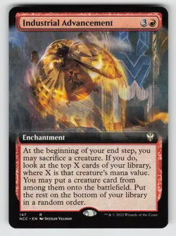 Industrial Advancement (Extended Art) *Non-Foil* NCC 147 NM - Image 1