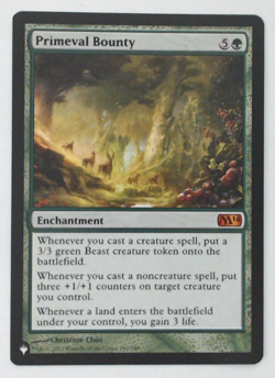 MTG Singles - Primeval Bounty - Mystery Booster -E287 - Image 1