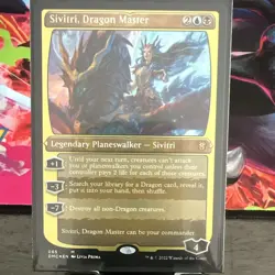 Wizards of the Coast Sivitri, Dragon Master Foil Etched Commander: Dominaria Un… - Image 1