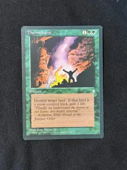 MTG - Thermokarst - Ice Age - Multiple Available - LP (Magic: The Gathering) - Image 1