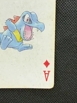 Pokemon Totodile Ace of Diamonds Gold Deck Ho-oh Playing Card Poker Nintendo - Image 4