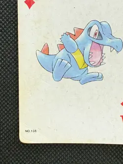 Pokemon Totodile Ace of Diamonds Gold Deck Ho-oh Playing Card Poker Nintendo - Image 5