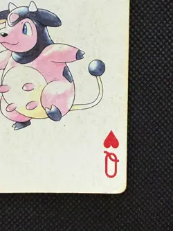 Pokemon Miltank Queen of Hearts Gold Deck Ho-oh Playing Card Poker Nintendo - Image 4
